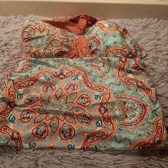 Antonio Melani Bandeau Tankini Size Large - Picture 1 of 9